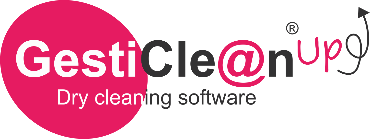 Logo GestiClean Up', logiciel gestion pressing