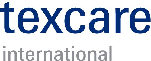 Logo Texcare International, salon textile
